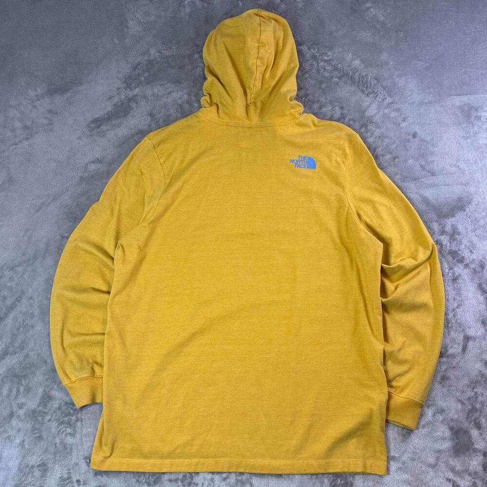 The North Face Yellow Lightweight Hooded Shirt Womens Large - Picture 2 of 7